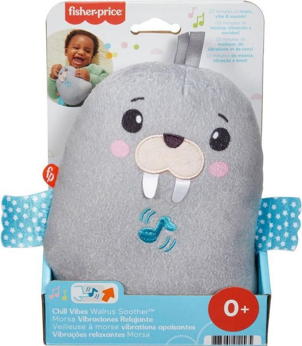 Fisher Price plyšový mrož s melodiemi - obrázek 4
