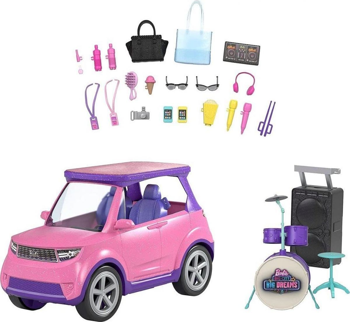 Mattel Barbie Dreamhouse transformující se auto - obrázek 1