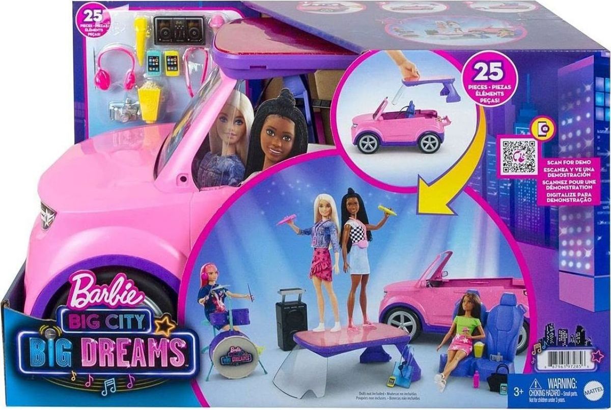 Mattel Barbie Dreamhouse transformující se auto - obrázek 7
