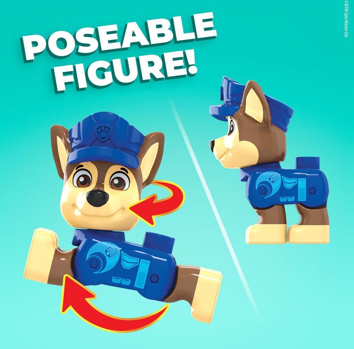 Mattel Mega Bloks Tlapková Patrola Chaseovo policejní auto - obrázek 4