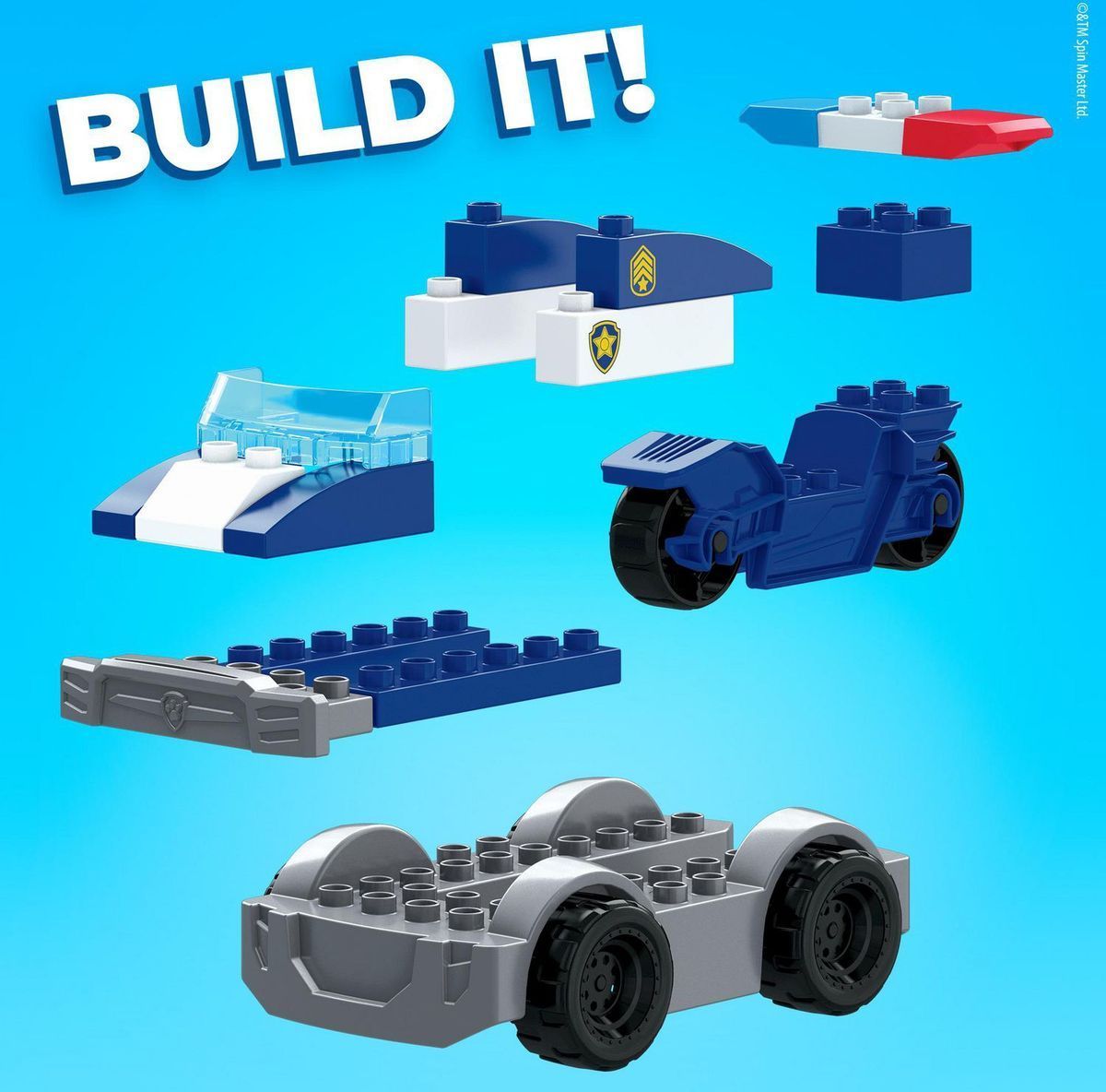Mattel Mega Bloks Tlapková Patrola Chaseovo policejní auto - obrázek 6