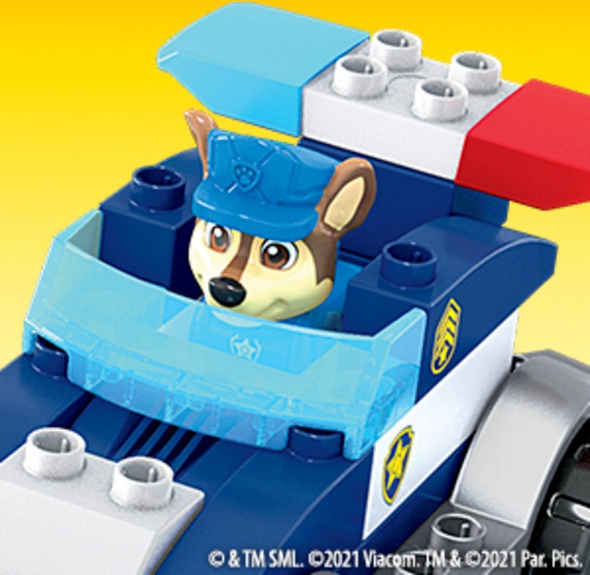 Mattel Mega Bloks Tlapková Patrola Chaseovo policejní auto - obrázek 8