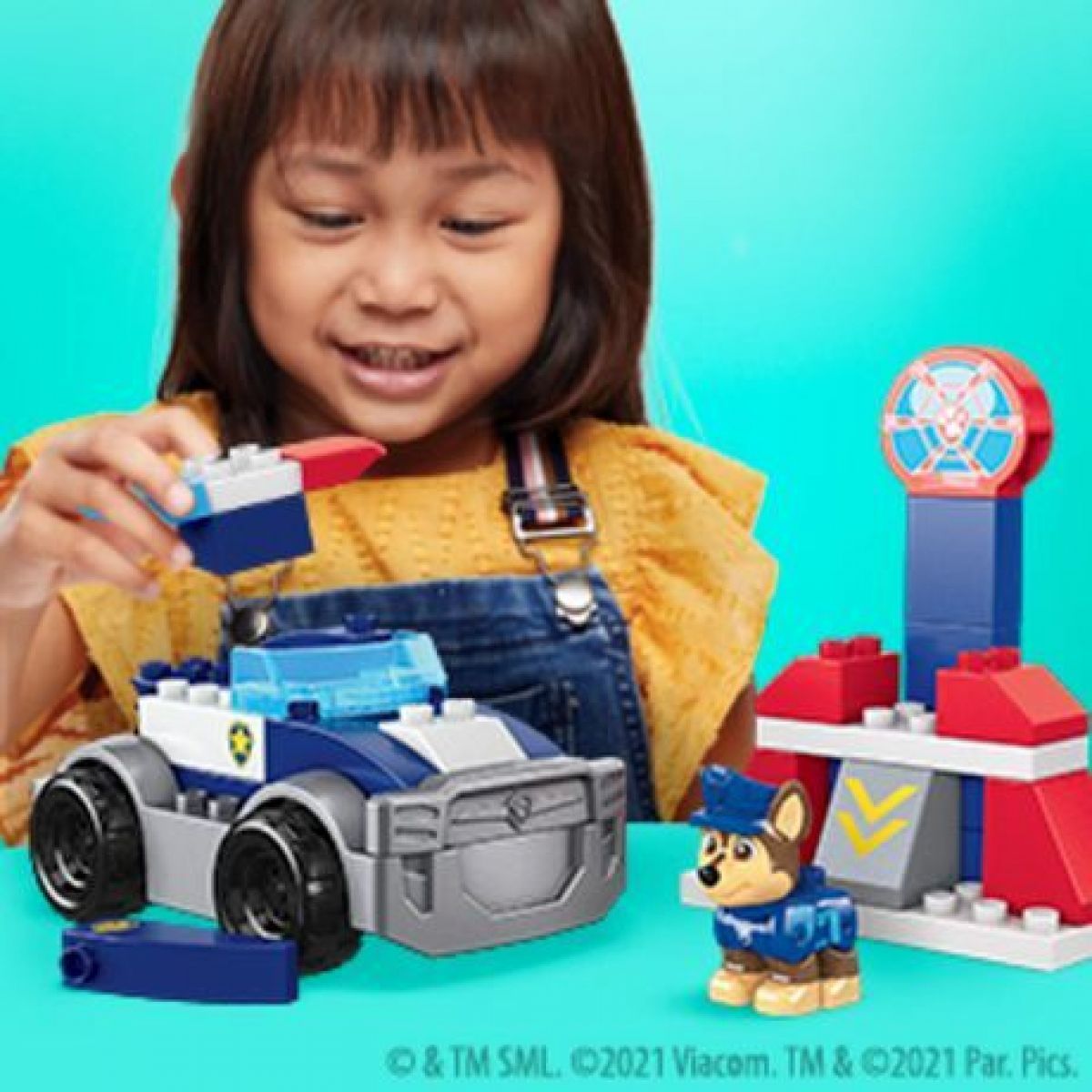 Mattel Mega Bloks Tlapková Patrola Chaseovo policejní auto - obrázek 9