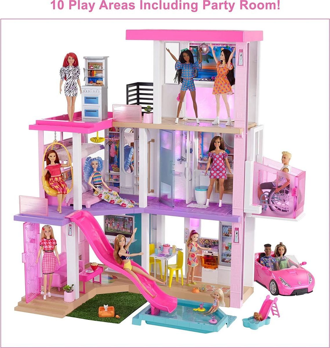Mattel Barbie Dům snů se světly a zvuky - obrázek 6