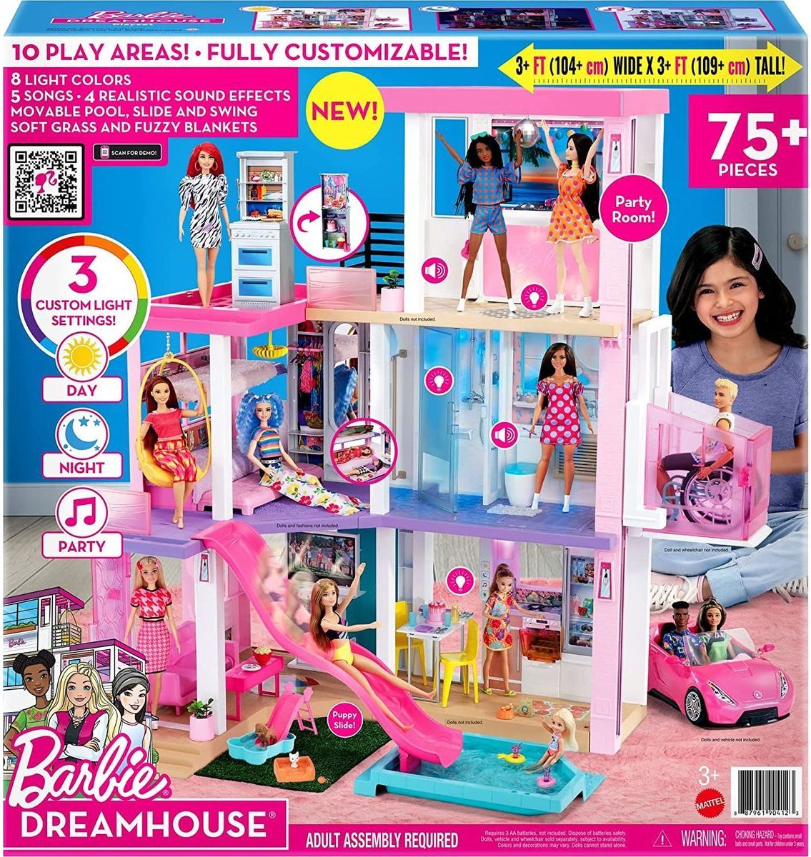 Mattel Barbie Dům snů se světly a zvuky - obrázek 9