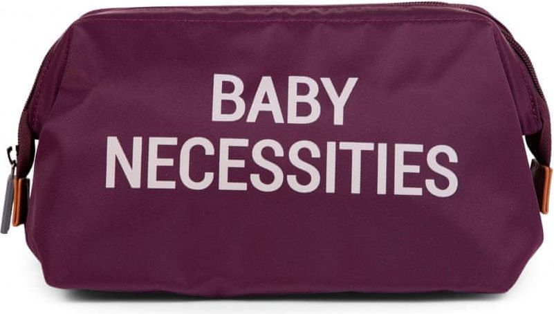 Childhome Toaletní taška Baby Necessities Aubergine - obrázek 1