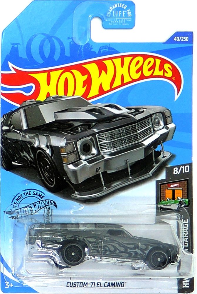 Mattel HOT WHEELS - Custom '71 El Camino Grey (B4) - obrázek 1