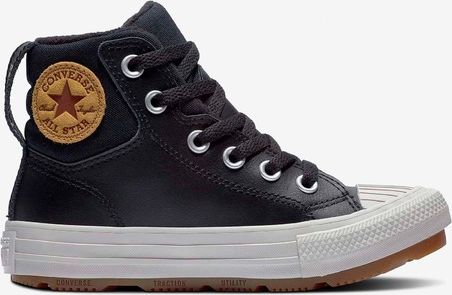 Chuck Taylor All Star Berkshire Boot Leather Tenisky dětské Converse | Černá | Chlapecké | 33 - obrázek 1