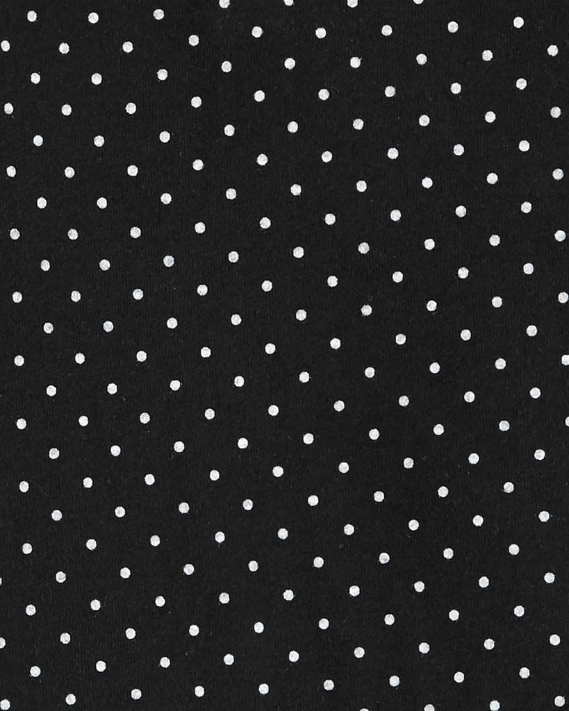 CARTER'S Set 2dílný body dl. rukáv, legíny Black Dots dívka NB - obrázek 2