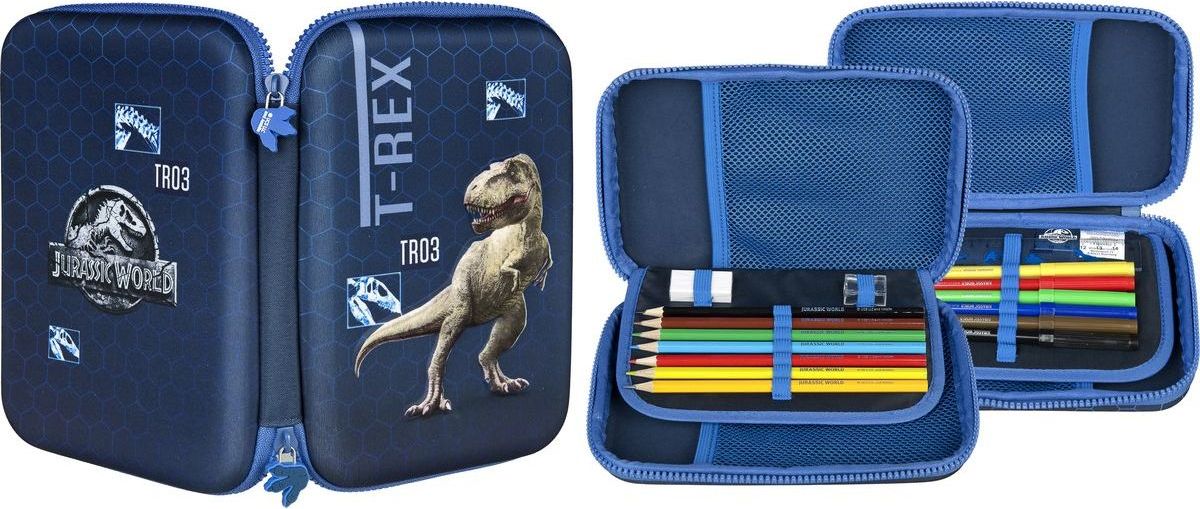 Karton P+P Plněný 3D penál Jurassic World 17 ks - obrázek 2