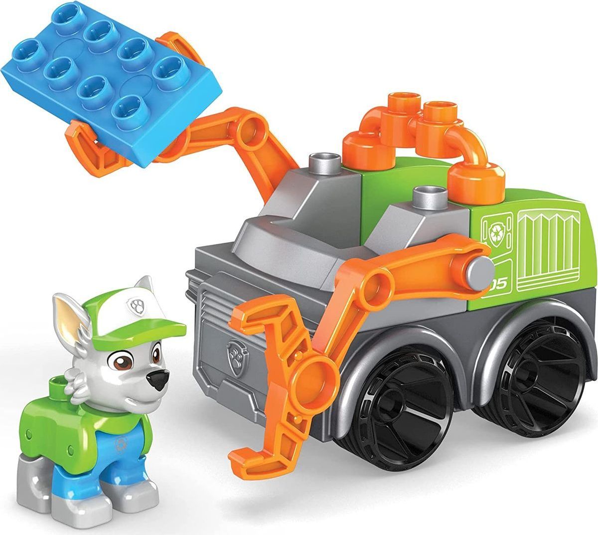 Mattel Mega Bloks Tlapková Patrola Rockyho recyklační auto - obrázek 2