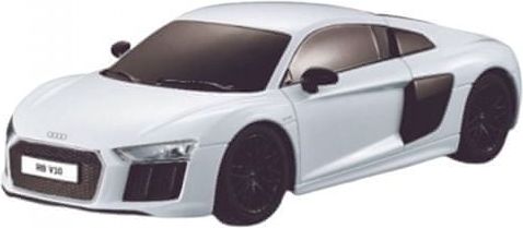 RASTAR Audi R8 1:24, licence, LED, metalický lak, odružená př. kola, bílá - obrázek 1