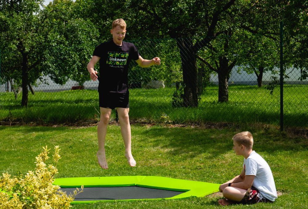 Jumping® Fitness Trampolína OUTDOOR Green - O 300 - obrázek 1