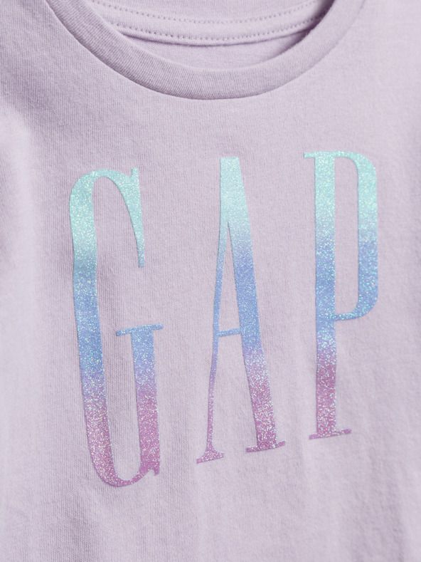 Logo Triko dětské GAP | Fialová | Dívčí | 2 roky - obrázek 3