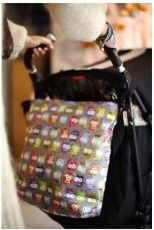 My Bags - Taška na kočárek se sovičkami - obrázek 3