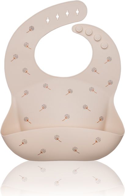 PETITE&MARS Bryndák silikonový Sam Beige Dandelion - obrázek 1