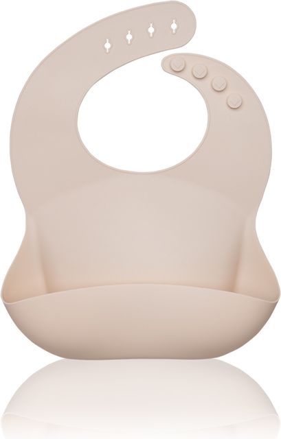 PETITE&MARS Bryndák silikonový Sam Beige - obrázek 1