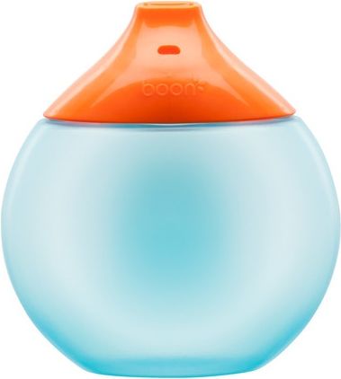 Boon - FLUID - Anatomický netekoucí hrneček - oranžovo-modrý - obrázek 1