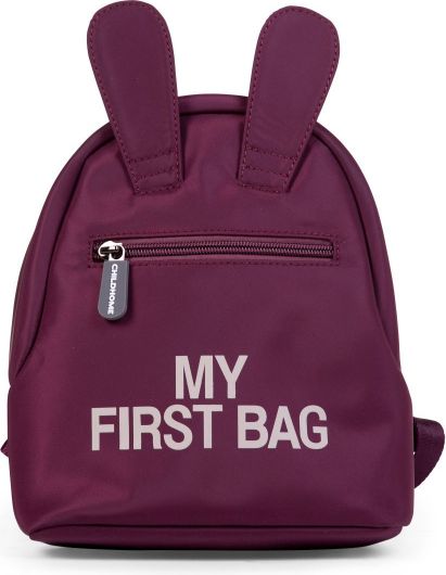 Childhome Dětský batoh My First Bag Aubergine - obrázek 1