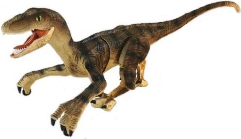 RCobchod RC dinosaurus VELOCIRAPTOR II. - hnědý - obrázek 1