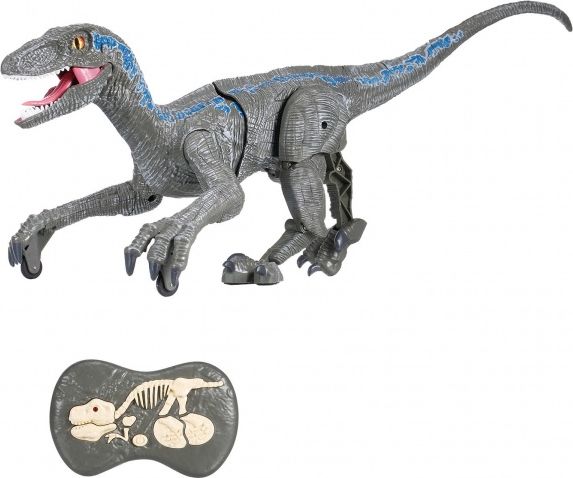 RCobchod RC dinosaurus VELOCIRAPTOR II. - šedý - obrázek 2