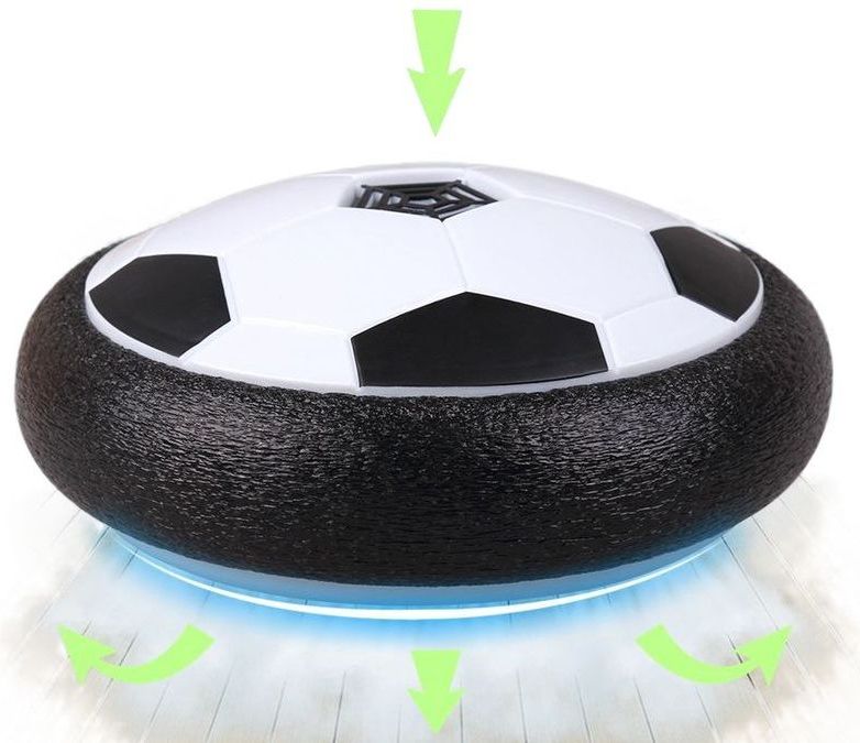 TechM Pozemní míč Hover Ball - Černý - obrázek 1
