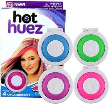 Barevné křídy na vlasy – Hot Huez - obrázek 1