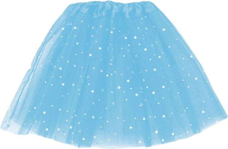 LED svítící sukně Princess- modrá - obrázek 1