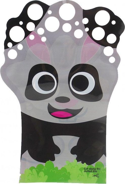 Bubbles zábavná rukavice s bublifukem - panda - obrázek 1