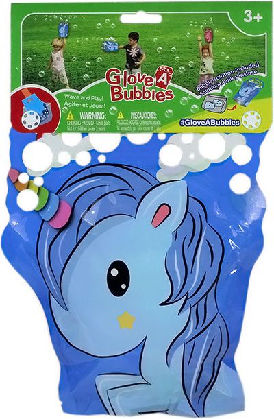 Bubbles zábavná rukavice s bublifukem - unicorn - obrázek 1
