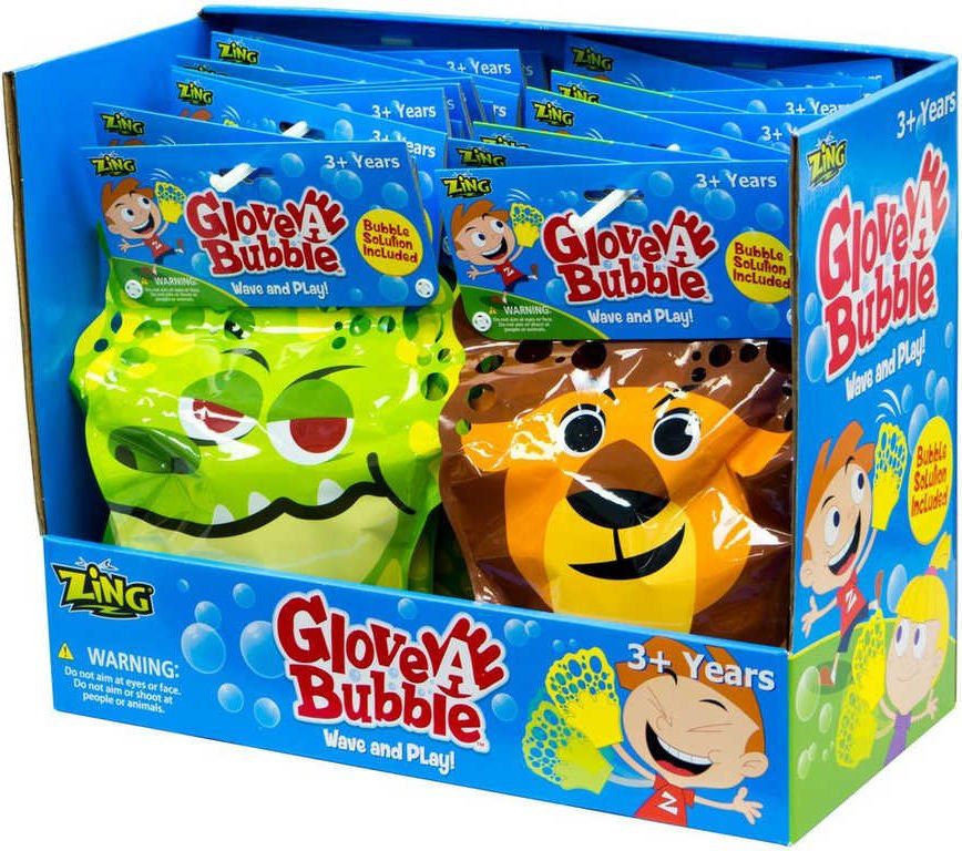 Bubbles zábavná rukavice s bublifukem - unicorn - obrázek 2
