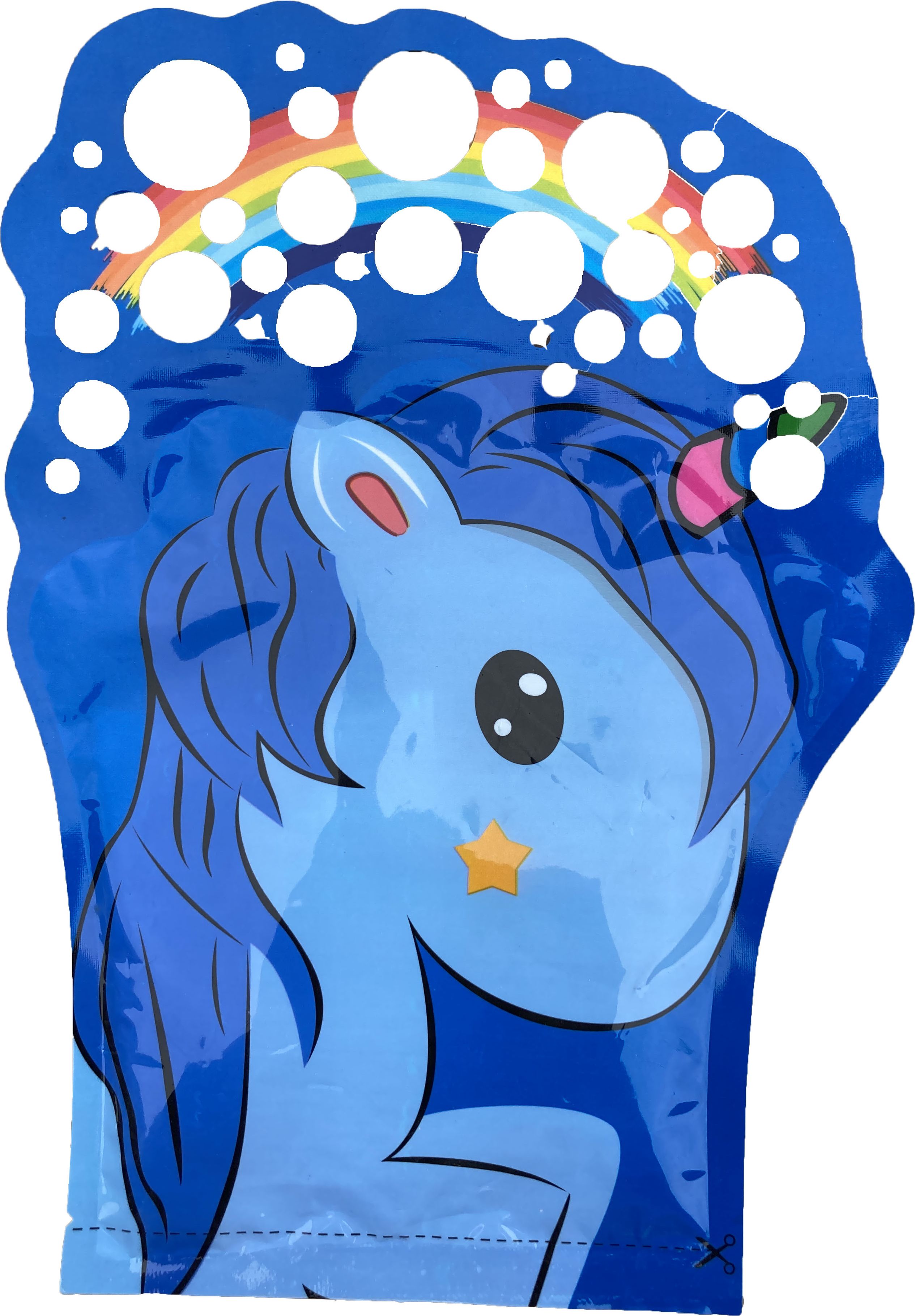 Bubbles zábavná rukavice s bublifukem - unicorn - obrázek 7