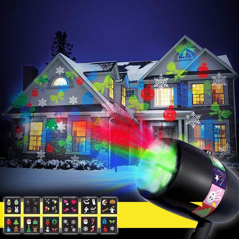 LED projektor s 12ti vyměnitelnými motivy - obrázek 12