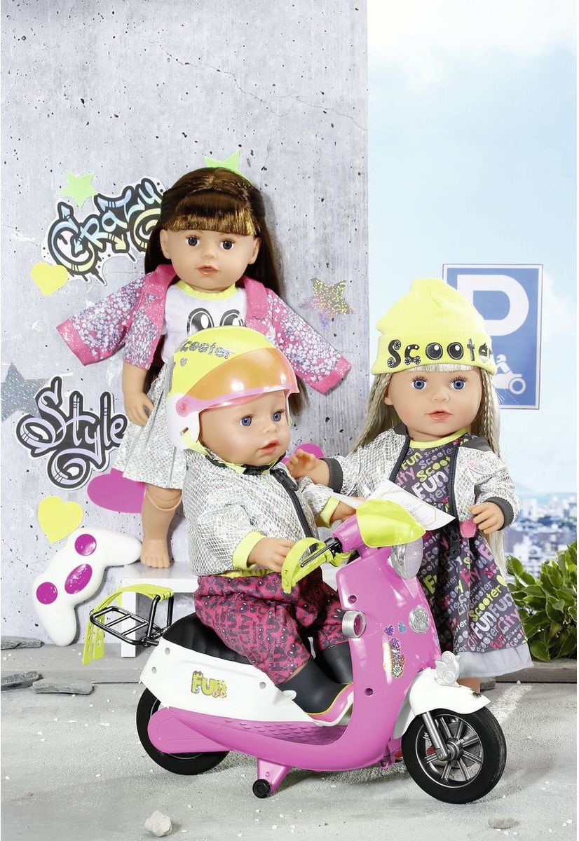 Zapf Creation Baby born Skútr na dálkové ovládání - obrázek 3