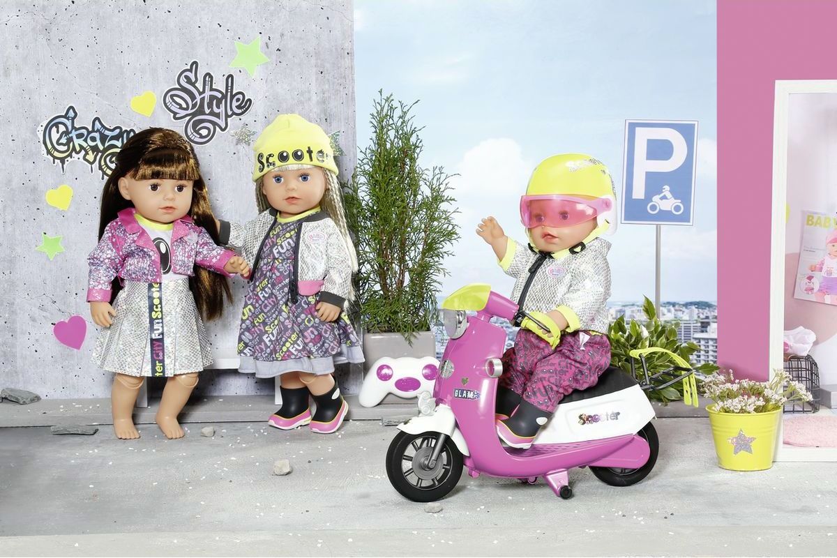 Zapf Creation Baby born Skútr na dálkové ovládání - obrázek 4
