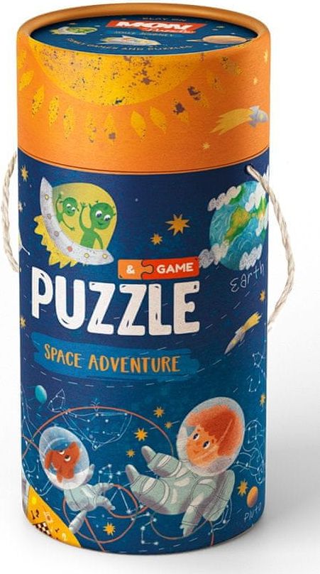 DoDo Didaktický tubus puzzle a aktivity Výlet do vesmíru - obrázek 1