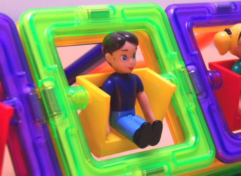 Magformers Otočná figurka - chlapeček - obrázek 1