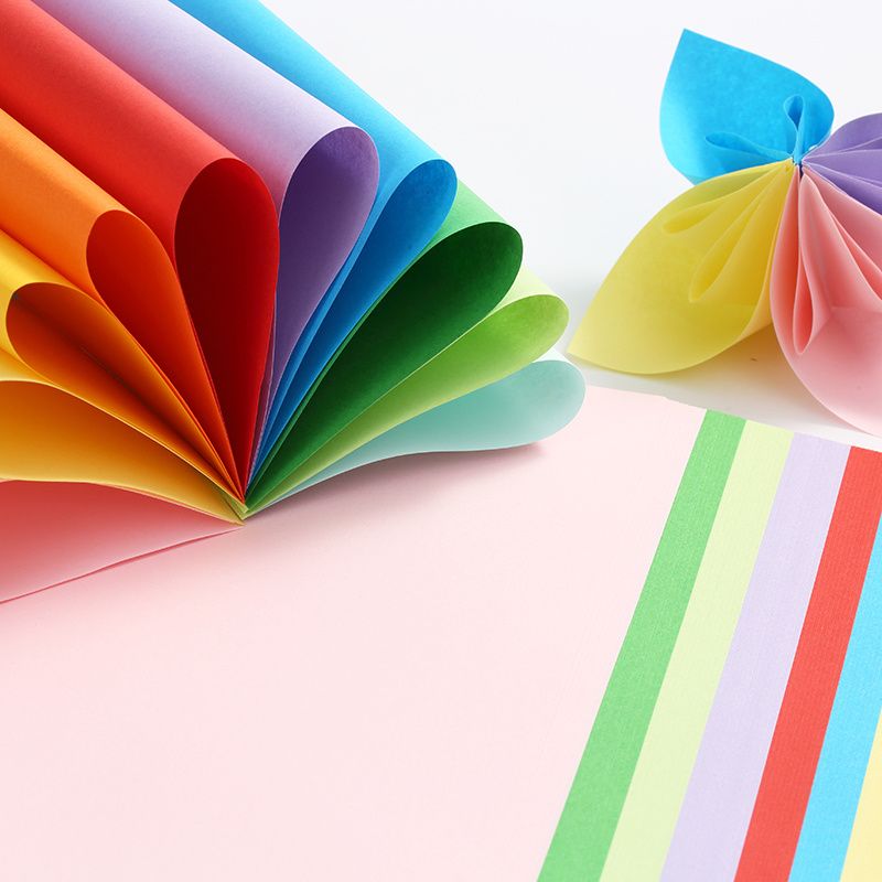 Origami barevný papír 150 x 150 mm, 100 listů - obrázek 1