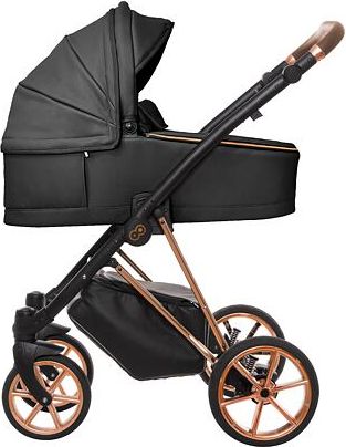 Kočárek Baby Active Musse Royal dvojkombinace Rose Gold/Onyx - obrázek 1