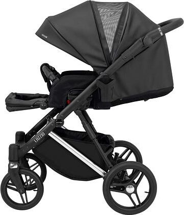 Kočárek Kunert Lazzio Eco Premium dvojkombinace stříbrný rám černý - obrázek 16