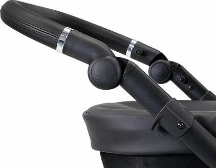 Kočárek Kunert Lazzio Eco Premium dvojkombinace stříbrný rám černý - obrázek 26