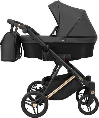 Kočárek Kunert Lazzio Eco Premium dvojkombinace cooper rám černý - obrázek 1