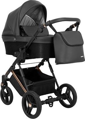 Kočárek Kunert Lazzio Eco Premium dvojkombinace cooper rám černý - obrázek 2