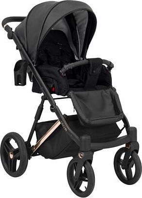 Kočárek Kunert Lazzio Eco Premium dvojkombinace cooper rám černý - obrázek 3