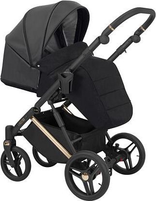Kočárek Kunert Lazzio Eco Premium dvojkombinace cooper rám černý - obrázek 4