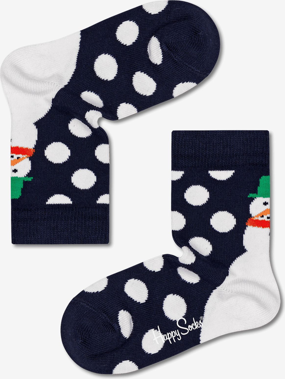 Sada tří párů černých, modrých a červených ponožek s vánočním motivem Happy Socks   - 27-30 - obrázek 3