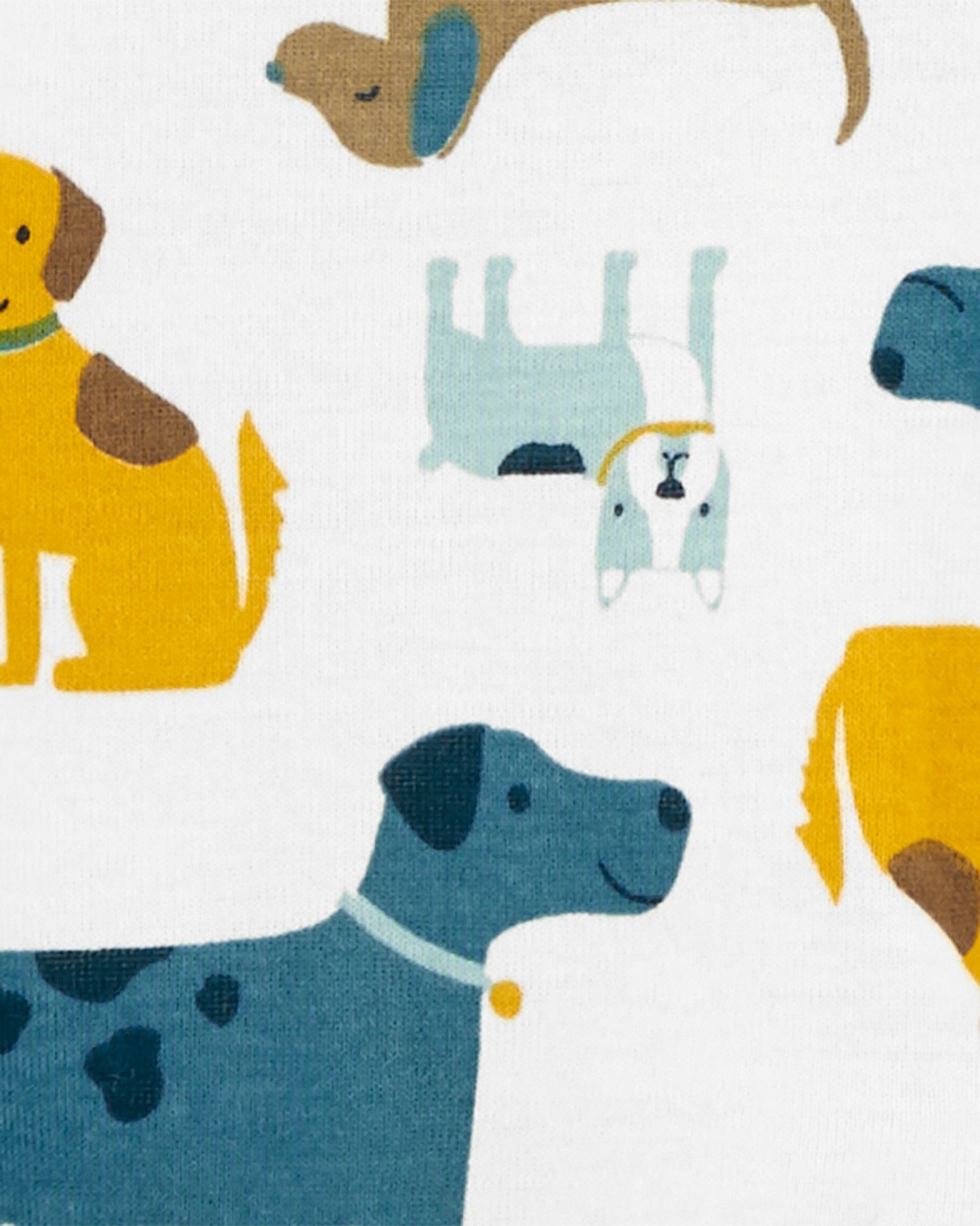 CARTER'S Overal na zip Sleep&Plays Dogs and Stripes chlapec LBB 2ks 6m, vel. 68 - obrázek 2