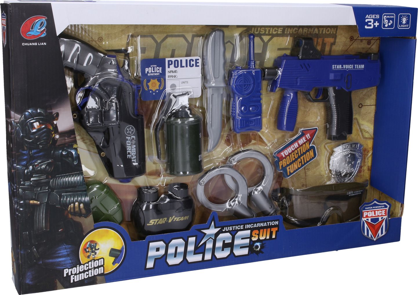 Policie set zbraně a vybavení - obrázek 1