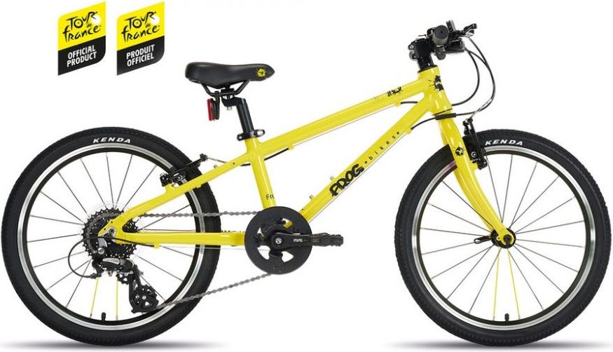 Frog Bikes Dětské kolo 62 Frog Hybrid 8 barev Yellow 2021 - obrázek 1