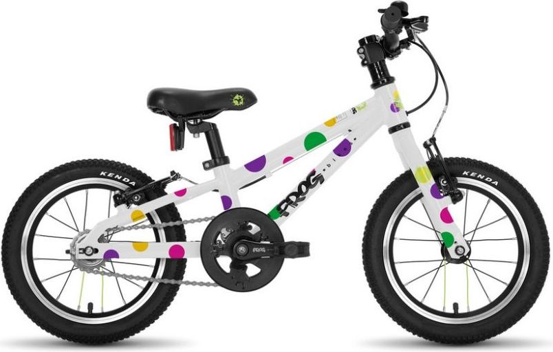 Frog Bikes Dětské kolo 40 Tadpole Plus 7 barev White/Sponge 2021 - obrázek 1